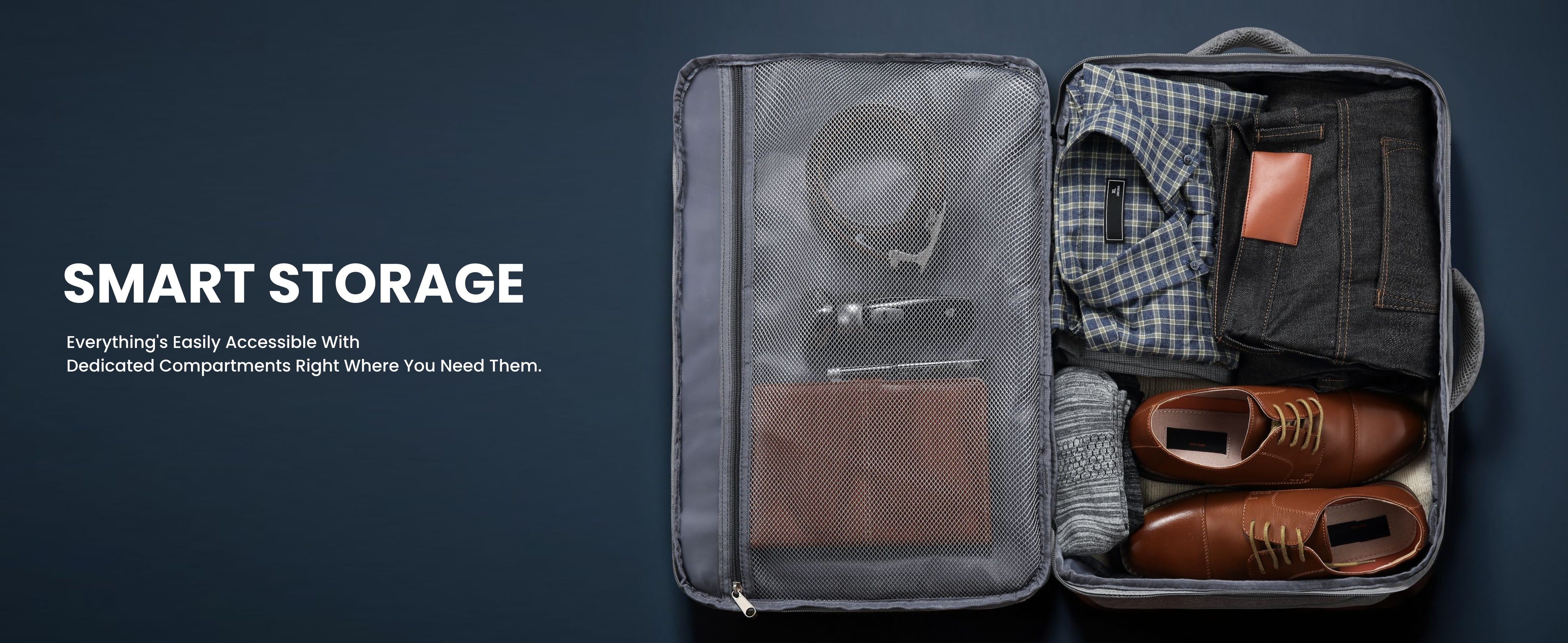 バッグ24 Luggex Expandable Travel Backpack, Extra Large Carry On Backpack